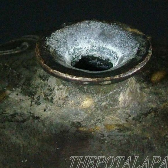 Chinese Quing Dynasty Red Copper Lotus Flowers Bottle Vase - Picture 9 of 10